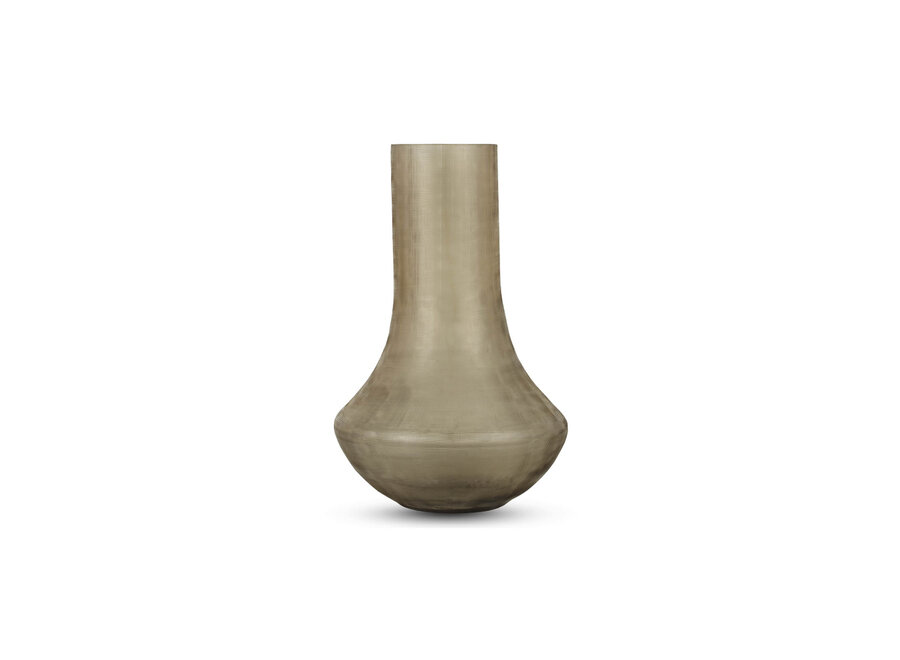 Vase 'Ceylon' M - Smoke