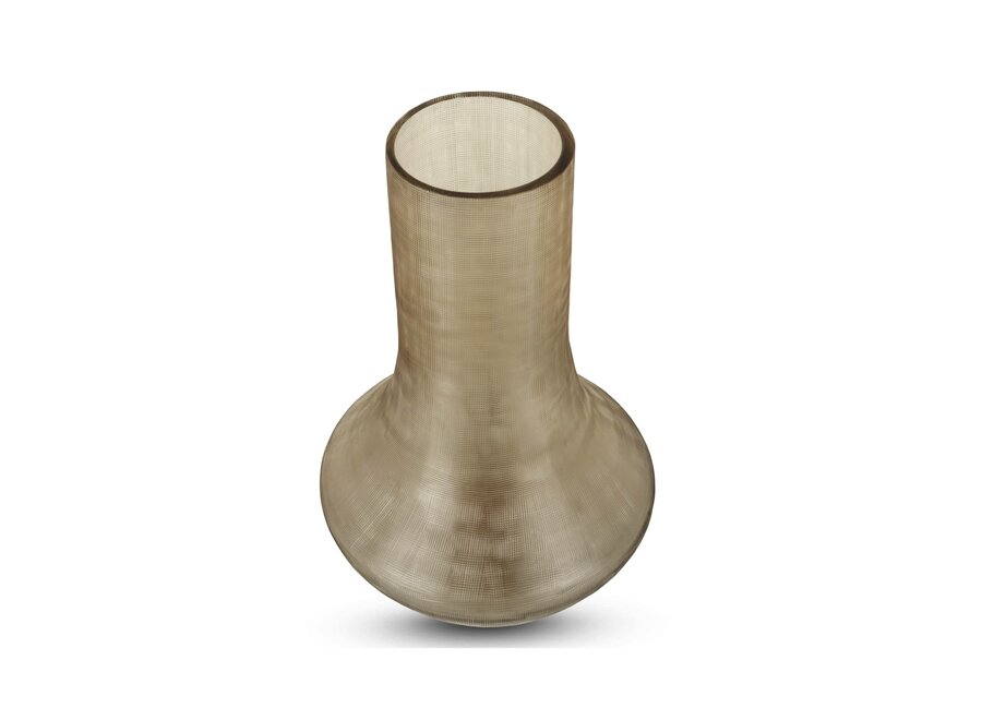 Vase 'Ceylon' M - Smoke