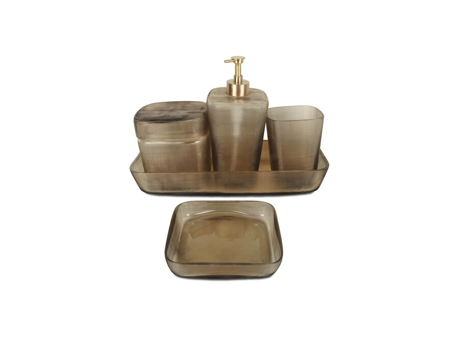 Plateau 'Aquamarine' - Smoke