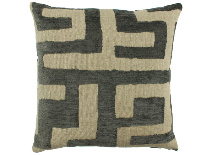 Coussin Kubana Dark Taupe