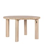 Table de jardin 'Lila' Ø130x76cm - Aged Teak Finish