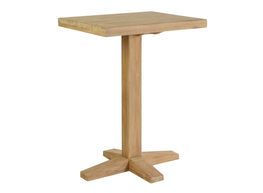 Bar table 'Bruce' 70x80x110cm - Teak