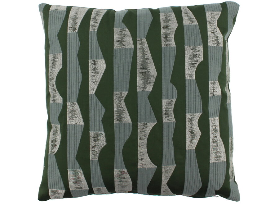 Decorative cushion Ozzy Exclusive Dark Green