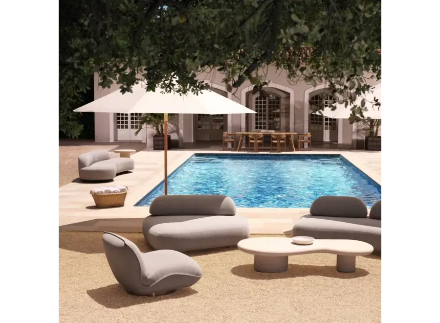 Chaise d'extérieur 'Relax' - Grey