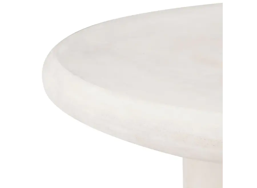 Outdoor Coffee Table 'Erato' - Smooth cream