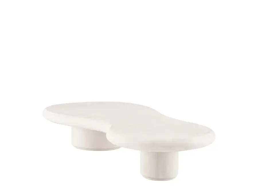 Outdoor Coffee Table 'Erato' - Smooth cream