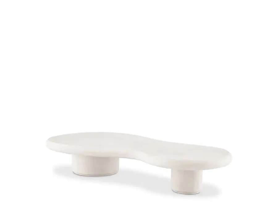 Outdoor Coffee Table 'Erato' - Smooth cream