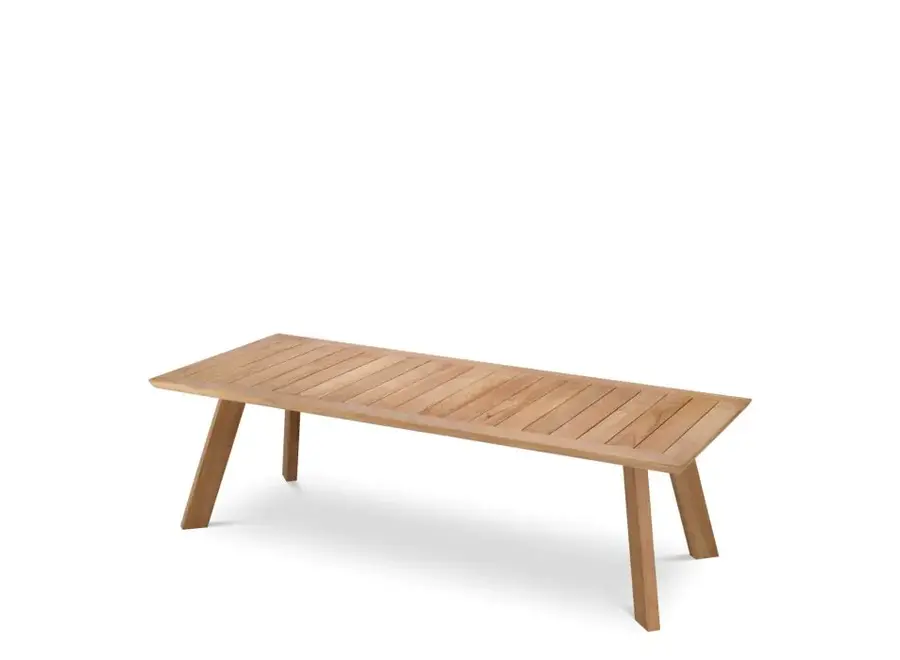 Outdoor Dining Table 'Merati' - Natural Teak