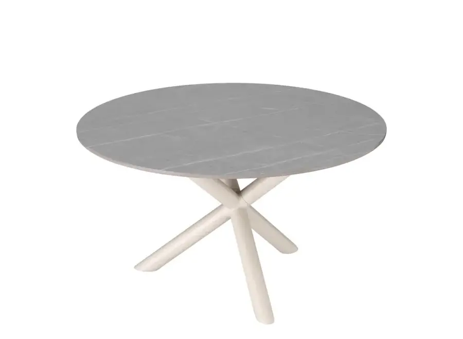 Outdoor Eettafel  'Nassau' - Round - Grey