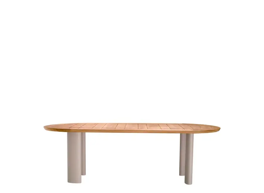 Table à Manger d'Extérieur 'Mogador' - Natural Teak