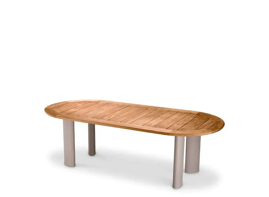 Outdoor Eettafel 'Mogador' - Natural Teak