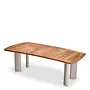 Outdoor Dining Table 'Osario' - Natural Teak