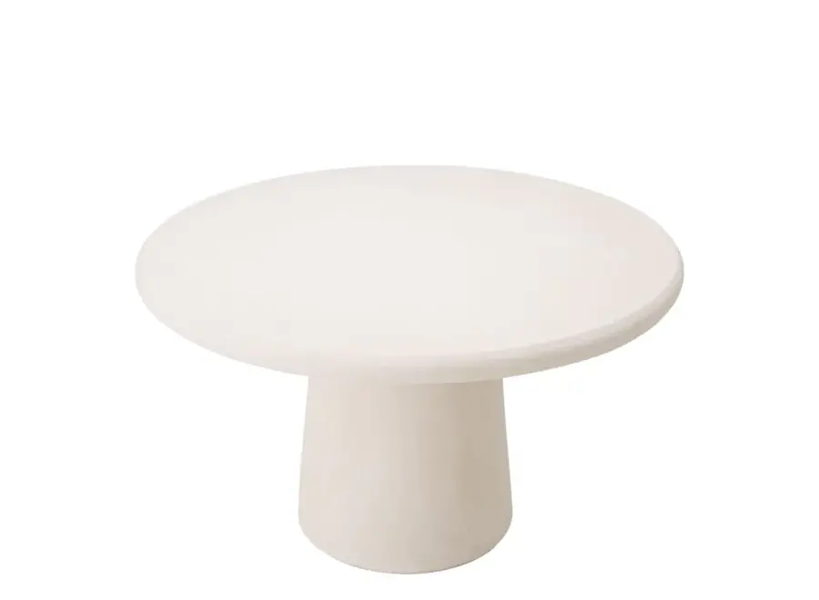 Outdoor Dining Table 'Cleon'  - Smooth cream