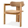 Outdoor dining chair 'Donato' - Natural Teak