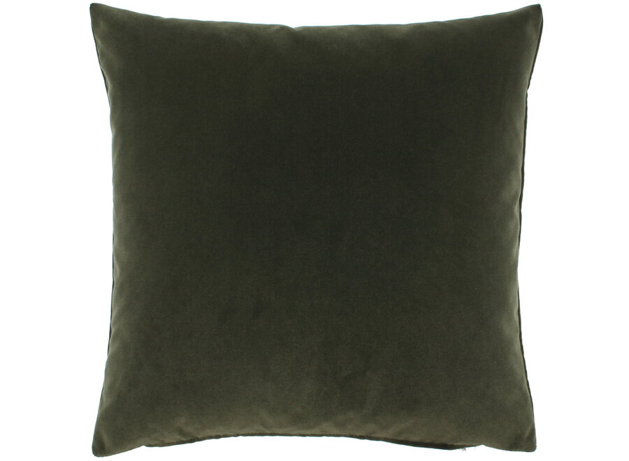 Decorative cushion Toby Dark Taupe
