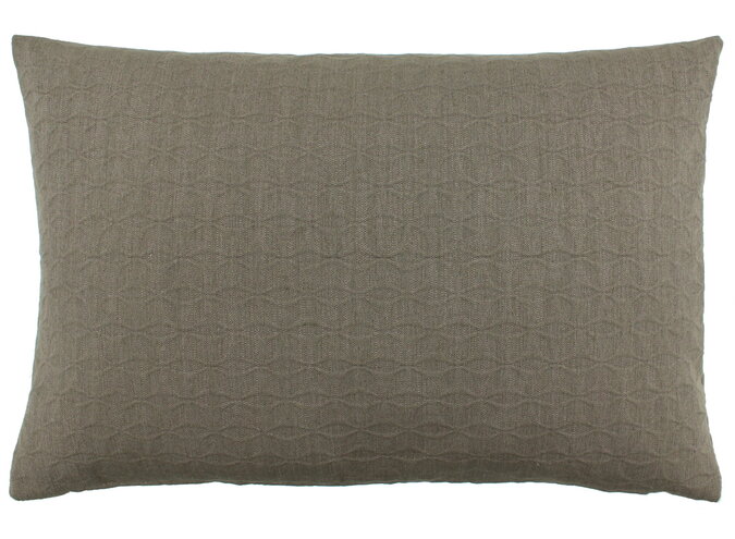 Coussin Touloua Dark Taupe