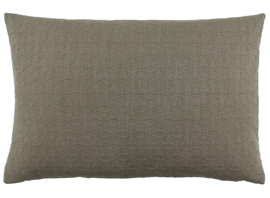 Decorative cushion Touloua Dark Taupe