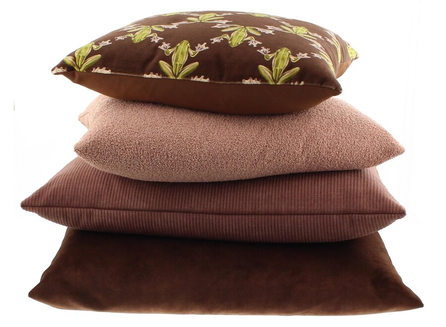 Decorative cushion Corally Burgundy