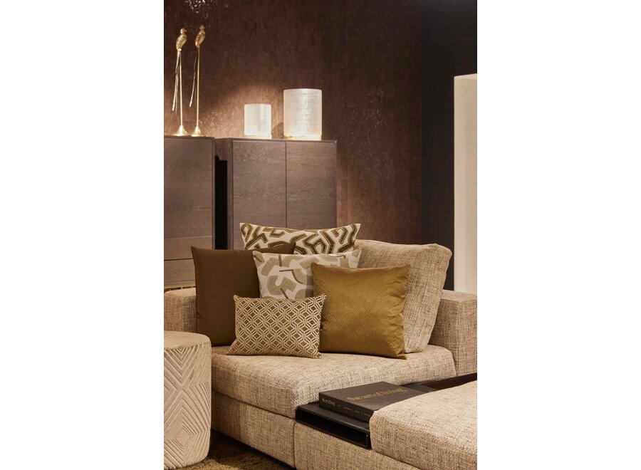 Decorative cushion Apelia Exclusive Dark Gold