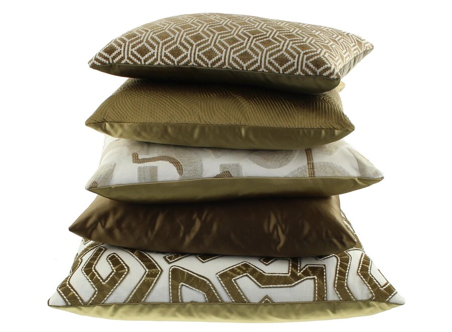 Decorative cushion Dafne Bronze