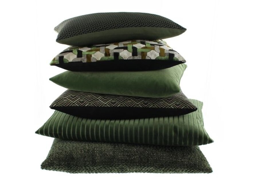 Coussin décoratif Carlito Exclusive Olive