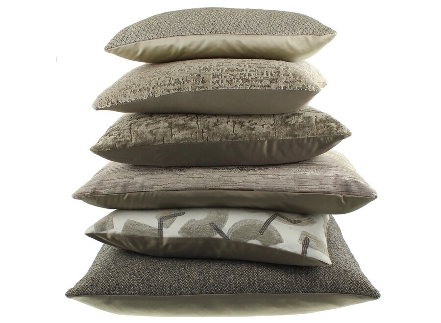 Decorative cushion Felicia Taupe