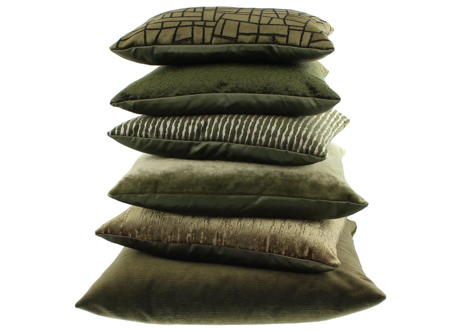 Decorative cushion Hammis Olive