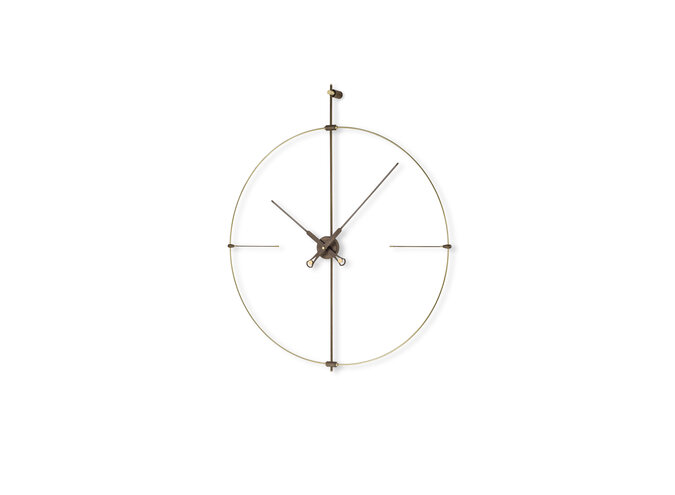 Design clock Bilbao Premium Gold