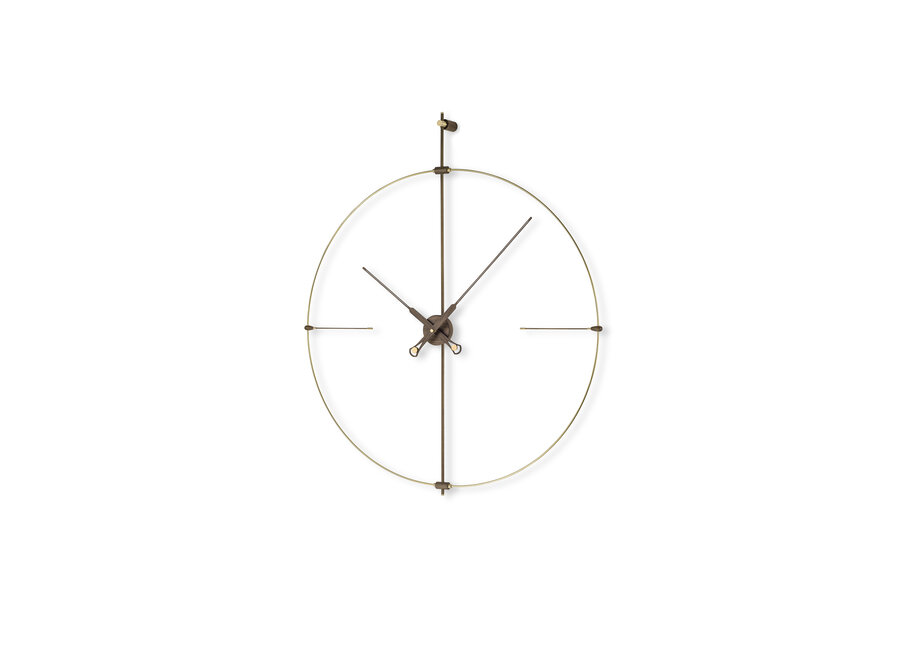 Horloge design 'Bilbao Premium Gold'