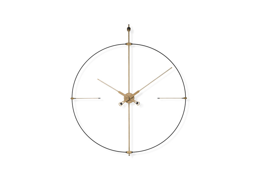 Design clock 'Bilbao Premium Oak'