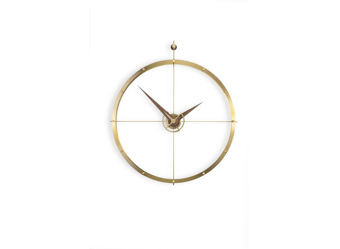 Horloge murale design - Doble O Premium Gold