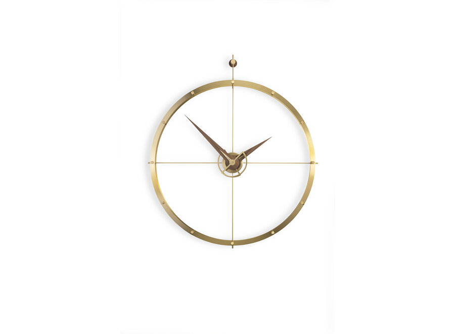 Design wall clock - Doble O Premium Gold