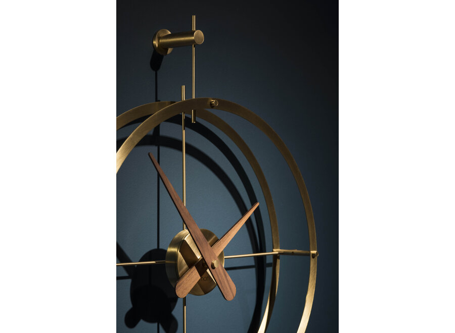 Design wall clock - '2 Puntos Premium Gold'