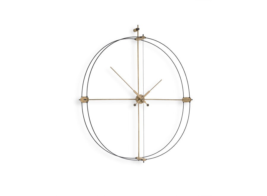 Design clock 'Delmori Premium Oak'