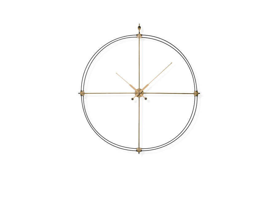 Design clock 'Delmori Premium Oak'