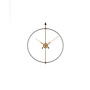 Horloge Murale Design 'Mini Barcelona Premium' Oak