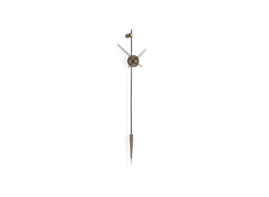 Pendule 'Punto Y Coma Premium Walnut'