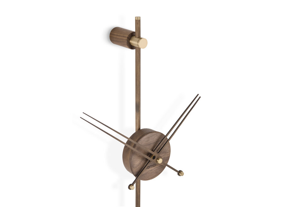 Pendule 'Punto Y Coma Premium Walnut'