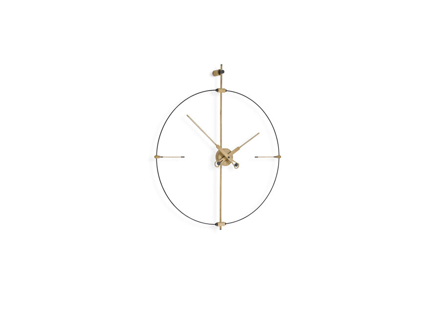 Horloge design 'Mini Bilbao Premium Oak'