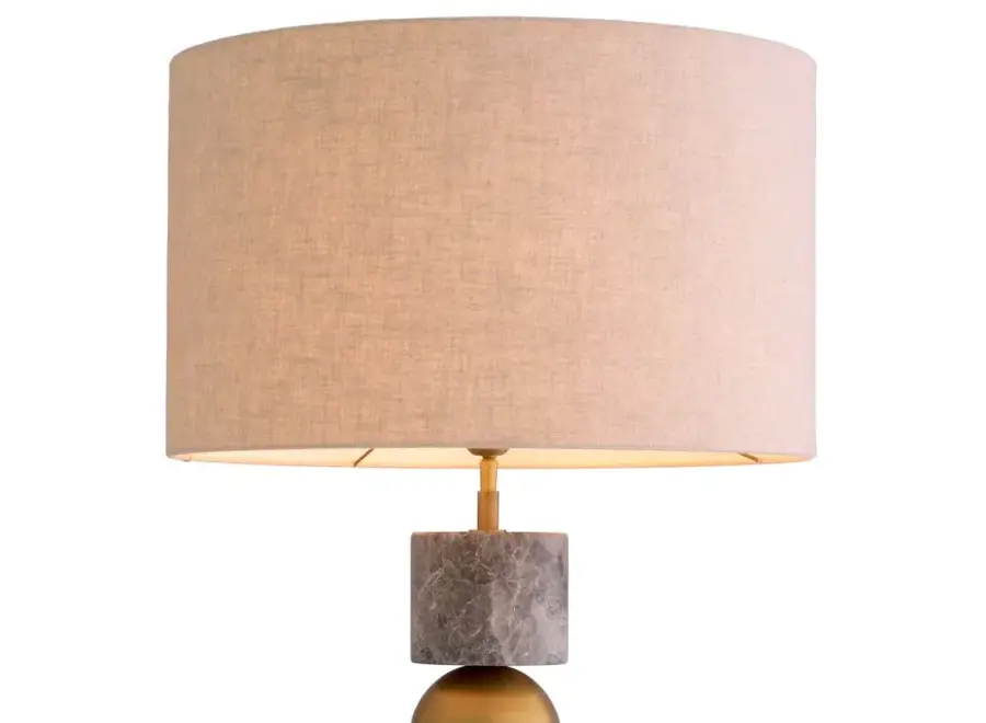 Table lamp 'Levy' - Grey