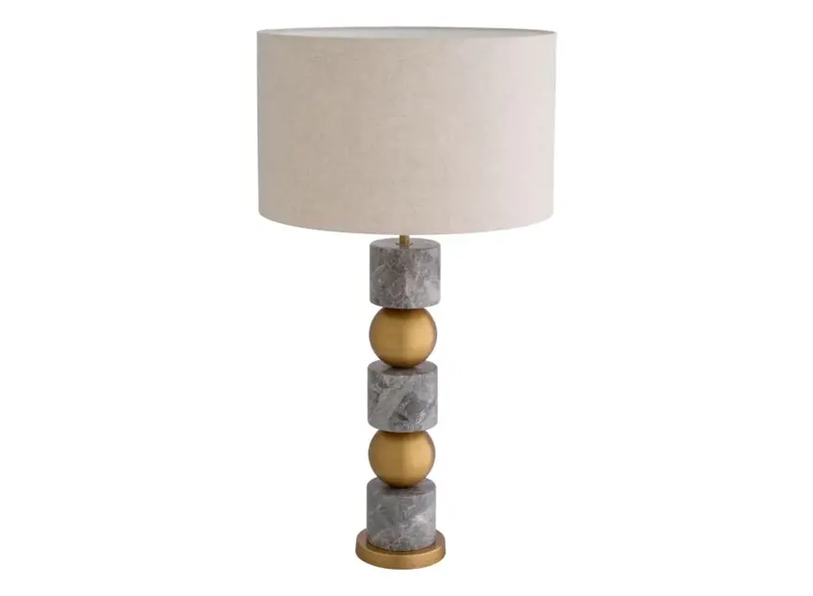 Lampe de table 'Levy' - Grey