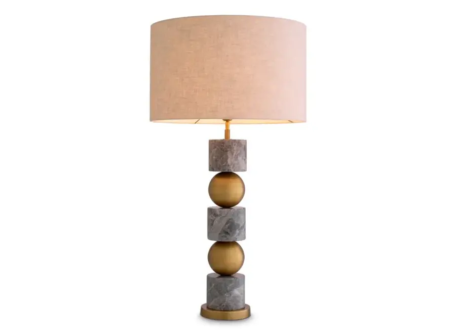 Table lamp 'Levy' - Grey