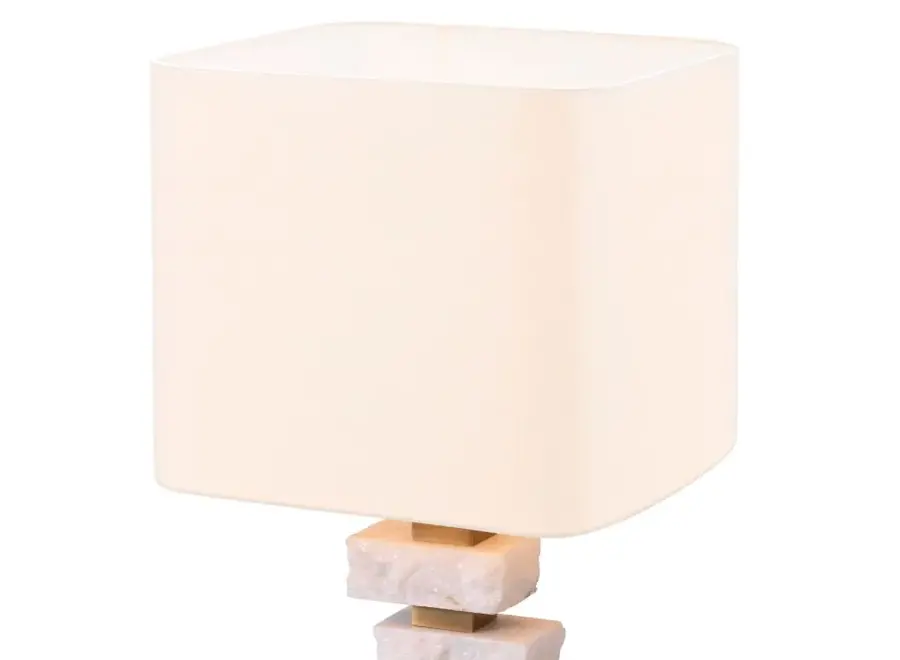 Lampe de table 'Ambre' -L - White