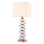 Table lamp 'Amber' -L - White