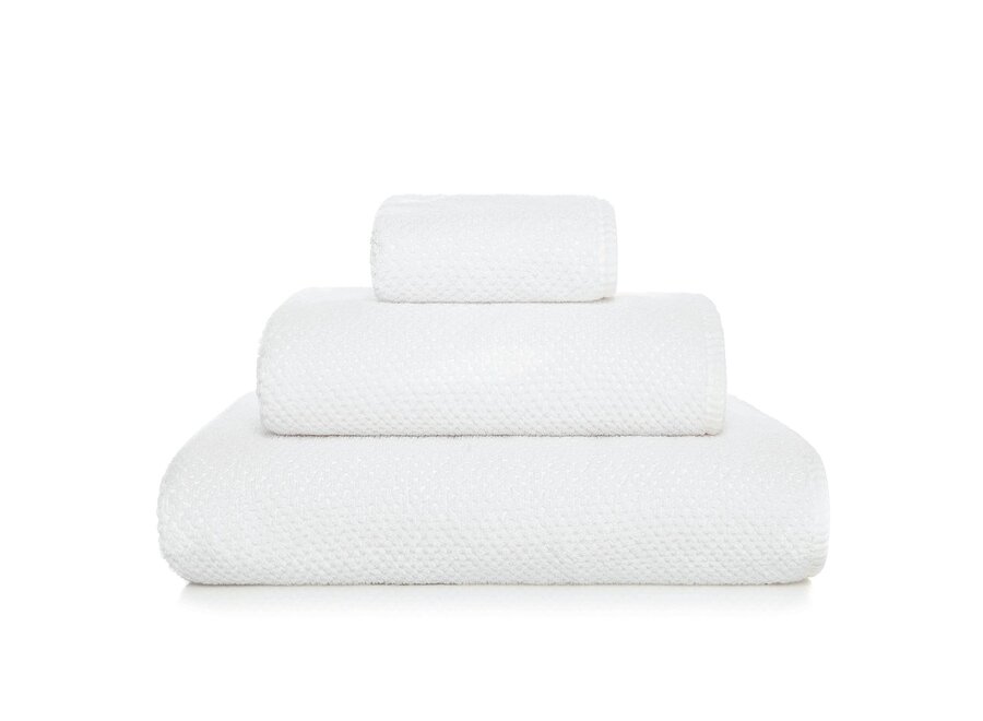 Towel 'Bee Waffle' - White