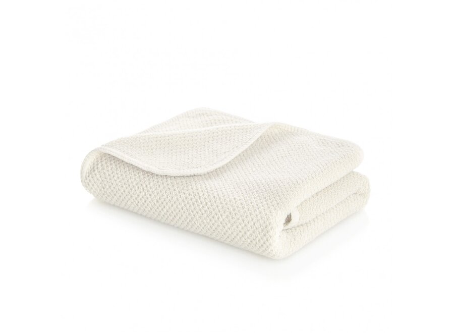 Towel 'Bee Waffle' - Snow