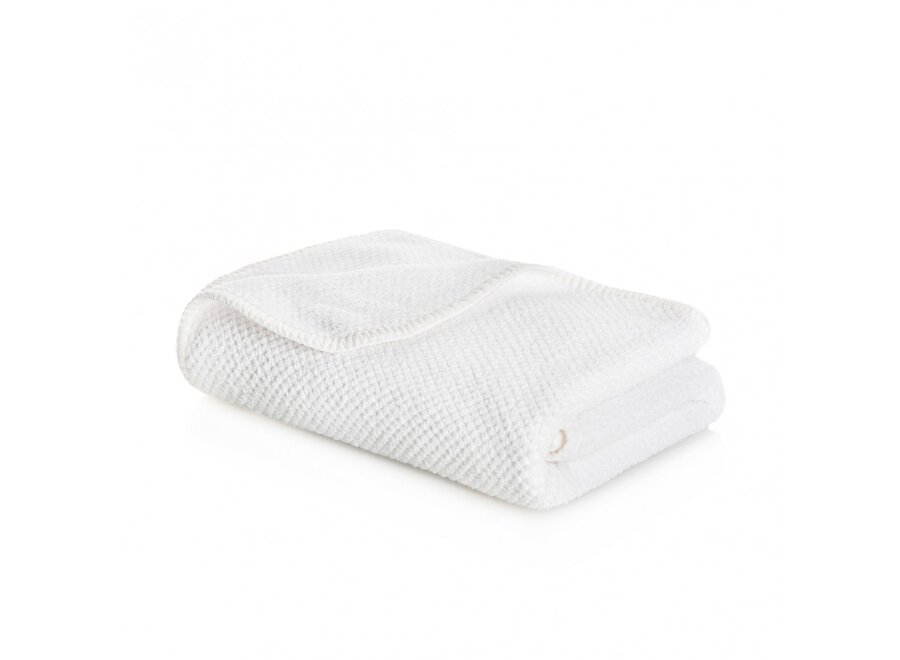 Serviette 'Bee Waffle' - White