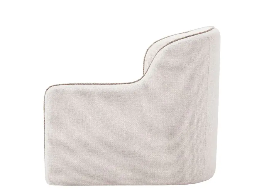 Fauteuil 'Barrier' right  - Lyssa Off-white