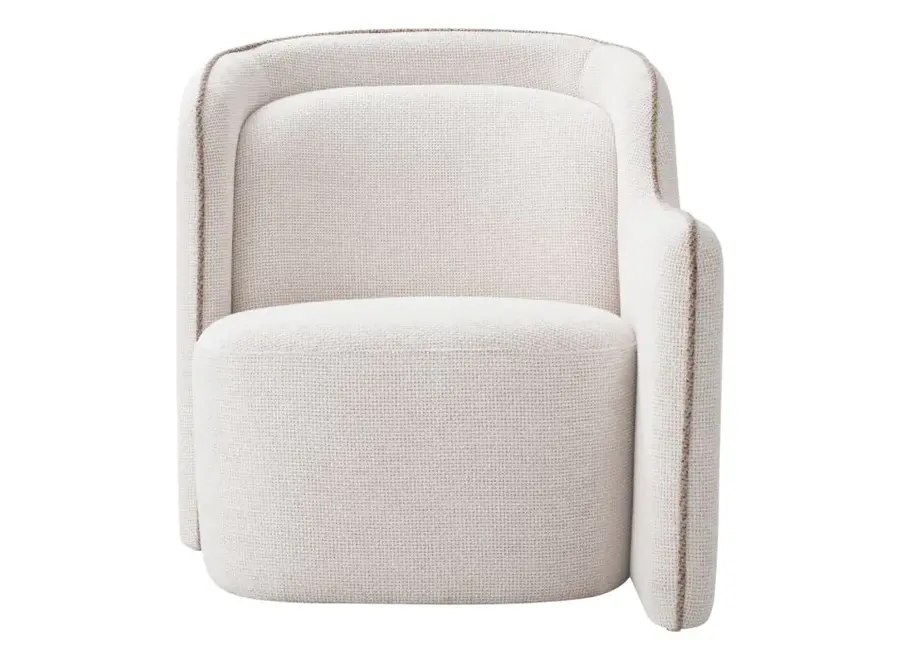 Fauteuil 'Barrier ' right  - Lyssa Off-white