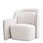 Fauteuil 'Barrier' gauche - Lyssa Off-white